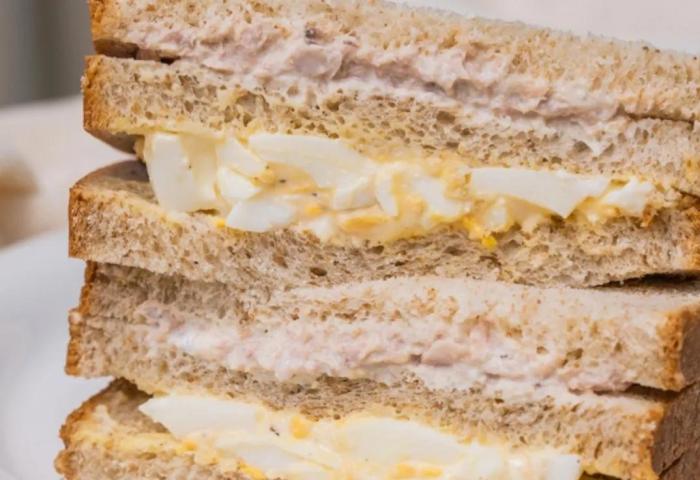 和風鮪魚蛋沙拉三明治