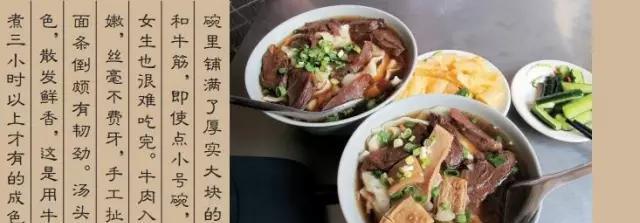 牛肉麵特寫
